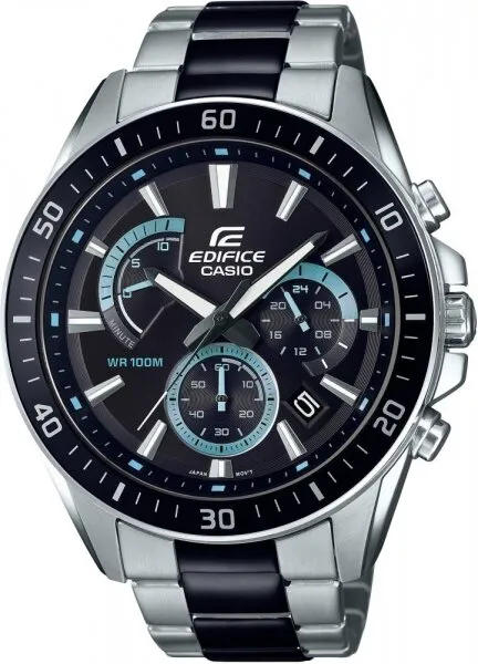 Casio Edifice EFR-552SBK-1AVUDF Siyah / Mavi Kol Saati