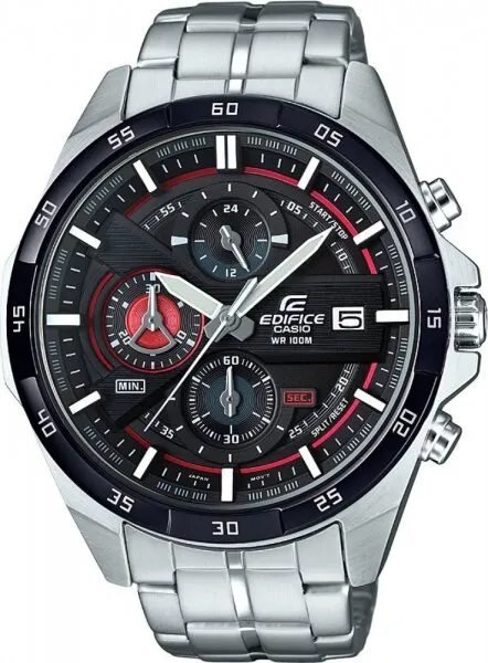 Casio Edifice EFR-556DB-1AVUDF Siyah / Kırmızı Kol Saati