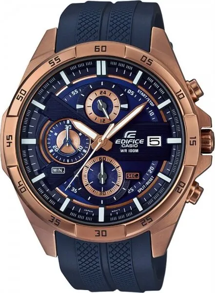 Casio Edifice EFR-556PC-2AVUDF Lacivert / Bronz Kol Saati