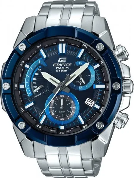 Casio Edifice EFR-559DB-2AVUDF Gri / Lacivert Kol Saati