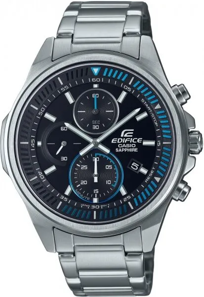 Casio Edifice EFR-S572D-1AVUDF Siyah / Mavi Kol Saati