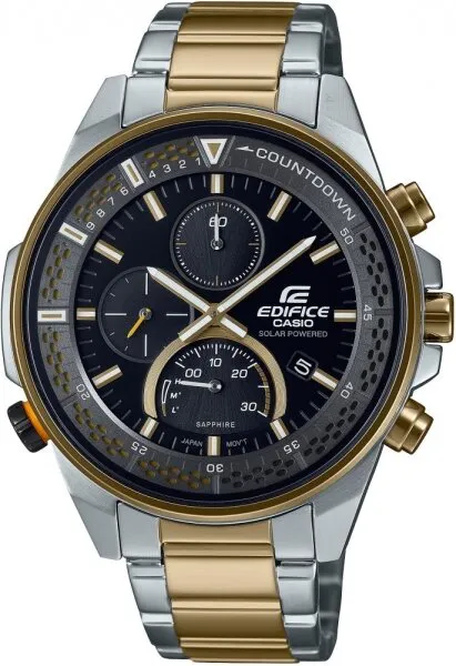 Casio Edifice EFS-S590SG-1AVUDF Siyah / Altın Kol Saati