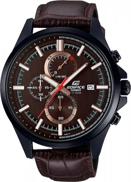 Casio Edifice EFV-520BL-5AVUDF Kahve Kol Saati