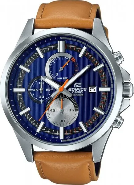 Casio Edifice EFV-520L-2AVUDF Gri / Lacivert Kol Saati