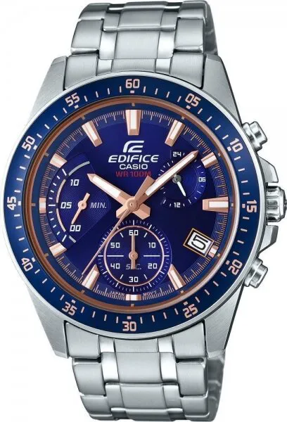 Casio Edifice EFV-540D-2AVUDF Lacivert Kol Saati