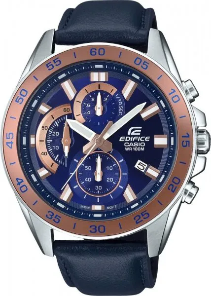 Casio Edifice EFV-550L-2AVUDF Gri / Bronz Kol Saati