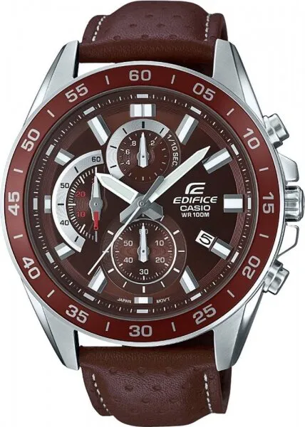 Casio Edifice EFV-550L-5AVUDF Gri / Kahverengi Kol Saati