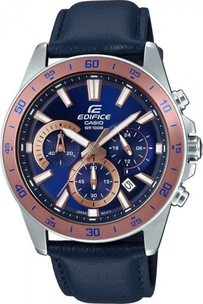 Casio Edifice EFV-570L-2BVUDF Gri / Bronz Kol Saati