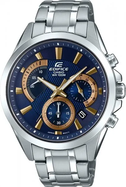 Casio Edifice EFV-580D-2AVUDF Altın / Lacivert Kol Saati