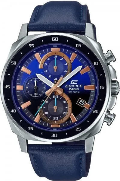 Casio Edifice EFV-600L-2AVUDF Lacivert / Bronz Kol Saati