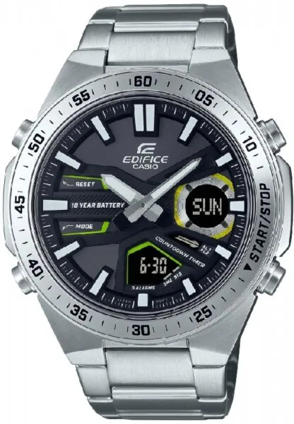 Casio Edifice EFV-C110D-1A3VDF Çelik / Gri Kol Saati