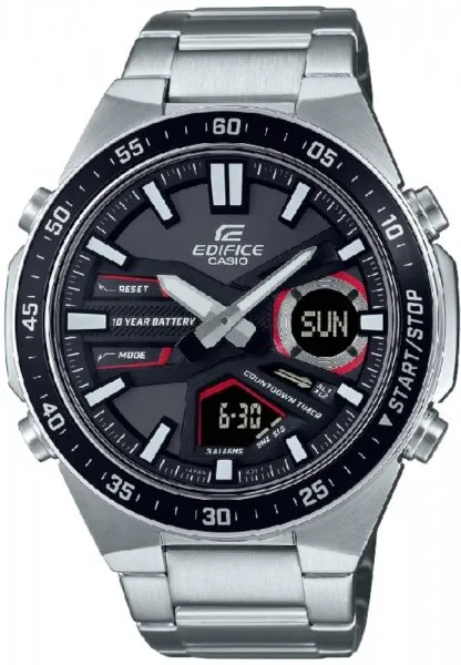 Casio Edifice EFV-C110D-1A4VDF Çelik / Siyah / Gri Kol Saati