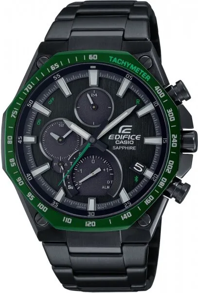 Casio Edifice EQB-1100XDC-1ADR Çelik / Siyah / Yeşil Kol Saati