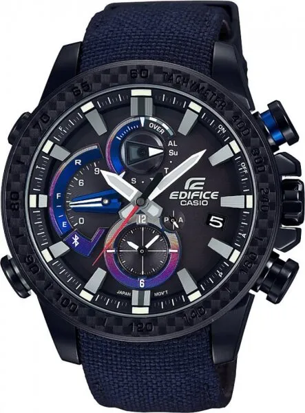 Casio Edifice EQB-800TR-1ADR Siyah / Lacivert Kol Saati