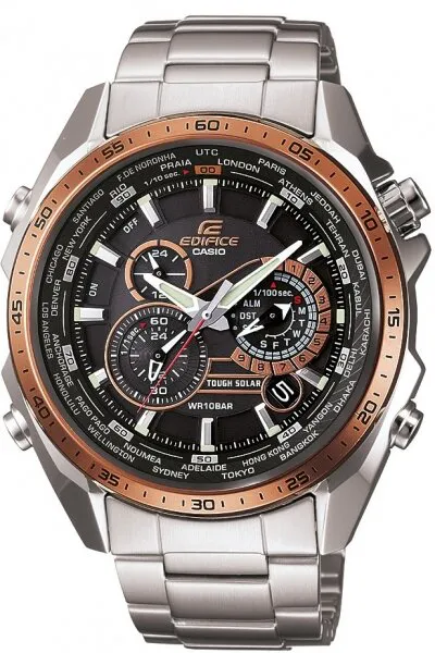 Casio Edifice EQS-500DB-1A2DR Siyah / Bronz Kol Saati