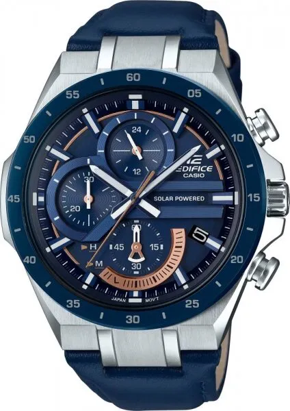 Casio Edifice EQS-920BL-2AVUDF Lacivert / Bronz Kol Saati