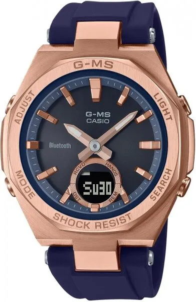 Casio G-MS MSG-B100G-2ADR Silikon / Siyah Kol Saati