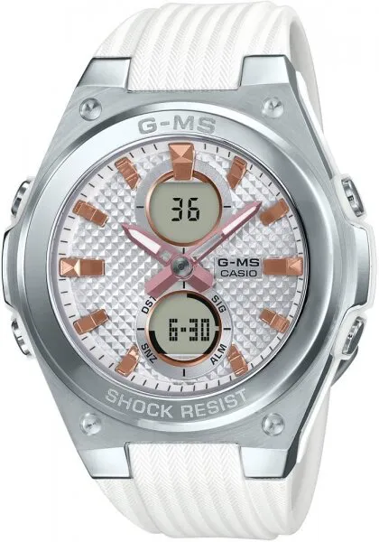 Casio G-MS MSG-C100-7ADR Silikon / Gri Kol Saati