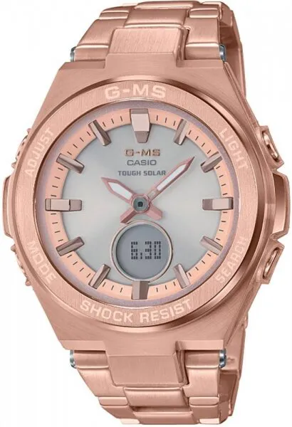 Casio G-MS MSG-S200DG-4ADR Silikon / Bronz Kol Saati