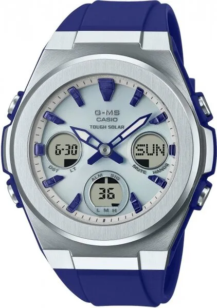 Casio G-MS MSG-S600-2ADR Silikon / Açık Mavi Kol Saati