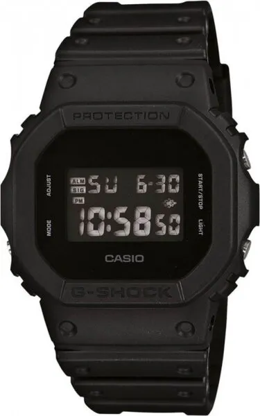 Casio G-Shock DW-5600BB-1DR Silikon / Siyah Kol Saati