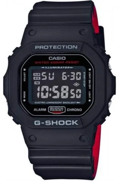Casio G-Shock DW-5600HR-1DR Silikon / Siyah Kol Saati