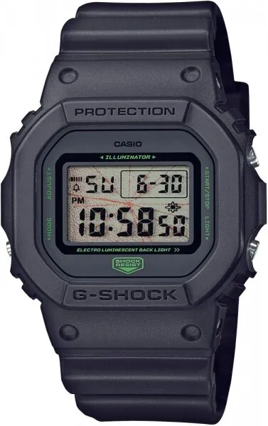 Casio G-Shock DW-5600MNT-1DR Silikon / Siyah Kol Saati