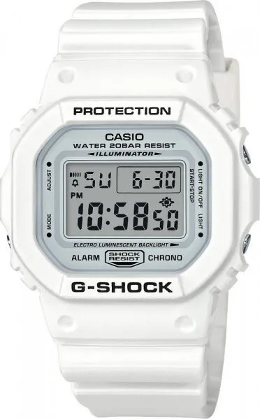 Casio G-Shock DW-5600MW-7DR Silikon / Beyaz / Gri Kol Saati
