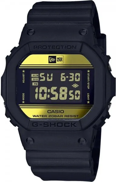 Casio G-Shock DW-5600NE-1DR Silikon / Siyah / Altın Kol Saati