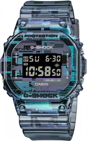 Casio G-Shock DW-5600NN-1DR Silikon / Şeffaf Gri Kol Saati