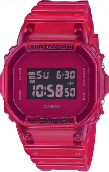 Casio G-Shock DW-5600SB-4DR Silikon / Kırmızı Kol Saati