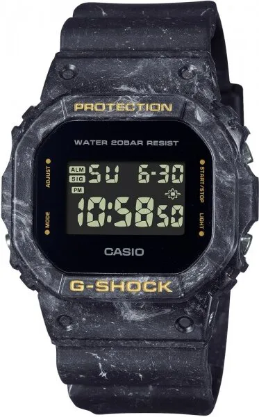 Casio G-Shock DW-5600WS-1DR Silikon / Siyah Kol Saati