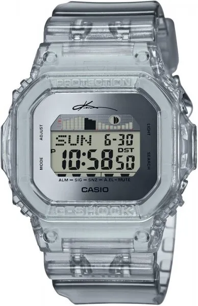 Casio G-Shock G-Lide GLX-5600KI-7DR Silikon / Gri / Şeffaf Gri Kol Saati