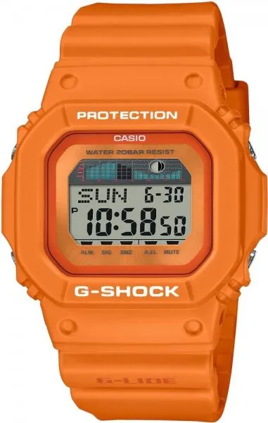 Casio G-Shock G-Lide GLX-5600RT-4DR Silikon / Turuncu Kol Saati