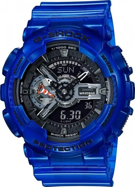 Casio G-Shock GA-110CR-2ADR Lacivert / Siyah / Gri Kol Saati