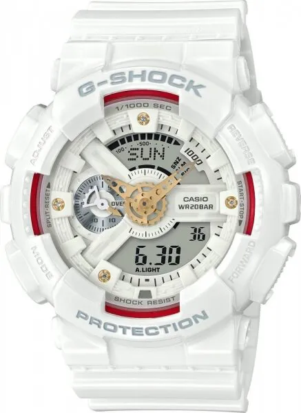 Casio G-Shock GA-110DDR-7ADR Beyaz / Beyaz / Gri Kol Saati