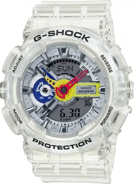 Casio G-Shock GA-110FRG-7ADR Şeffaf / Gri / Renkli Kol Saati