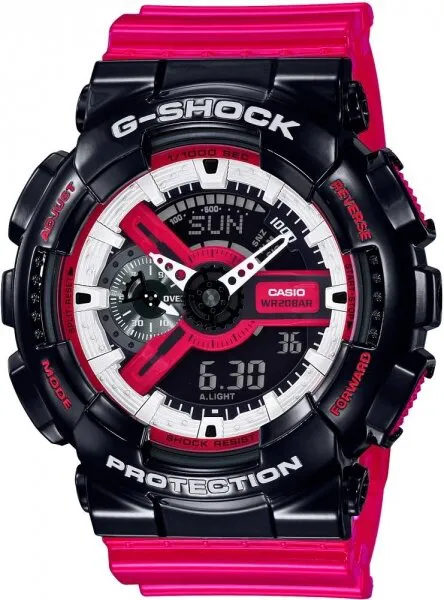 Casio G-Shock GA-110RB-1ADR Kırmızı / Siyah / Beyaz / Kırmızı Kol Saati