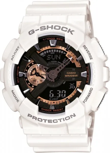 Casio G-Shock GA-110RG-7ADR Beyaz / Siyah / Bronz Kol Saati