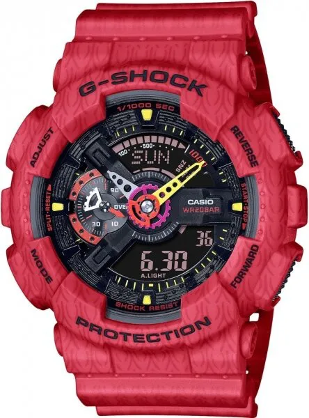 Casio G-Shock GA-110SGH-4ADR Kırmızı / Siyah Kol Saati