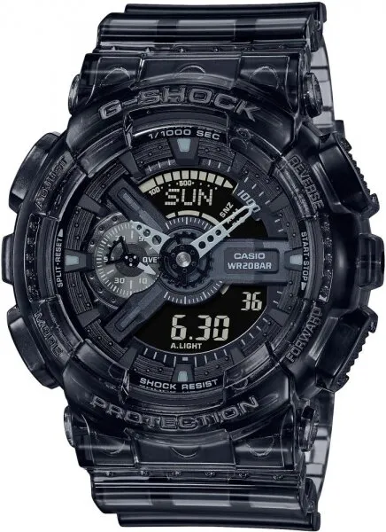 Casio G-Shock GA-110SKE-8ADR Şeffaf Koyu Gri / Siyah Kol Saati