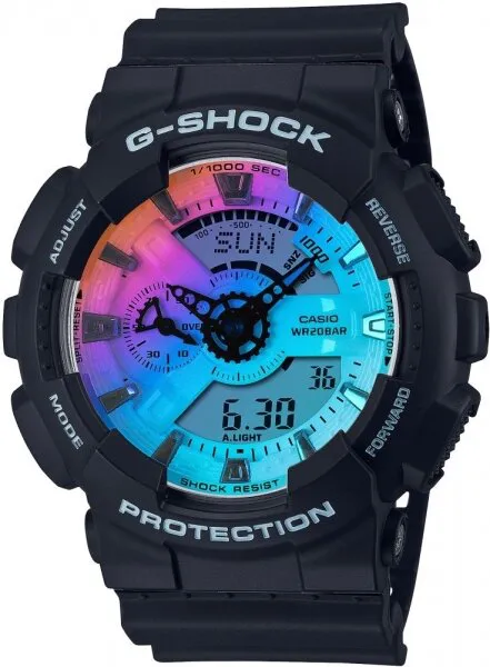 Casio G-Shock GA-110SR-1ADR Siyah / Mavi Kol Saati