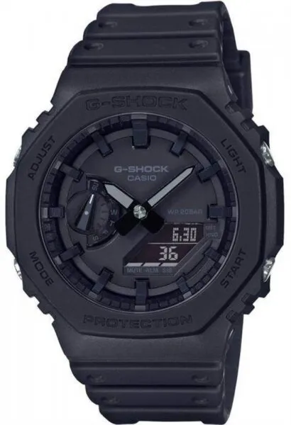 Casio G-Shock GA-2100-1A1DR Silikon / Siyah Kol Saati