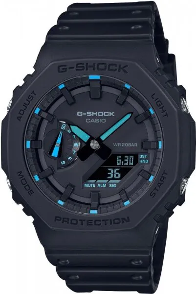 Casio G-Shock GA-2100-1A2DR Silikon / Siyah Kol Saati
