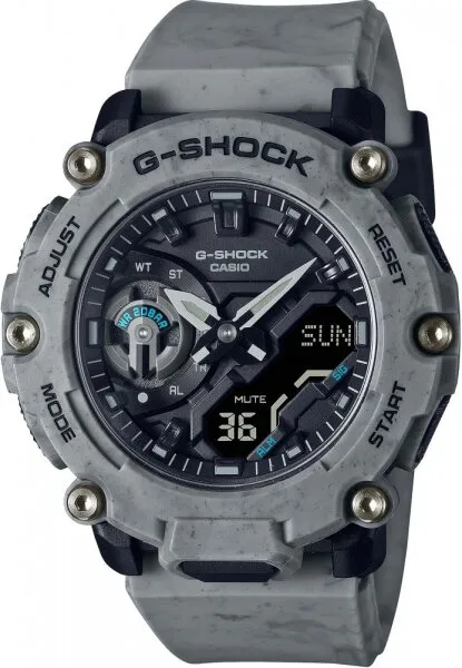 Casio G-Shock GA-2200SL-8ADR Silikon / Siyah / Gri Kol Saati