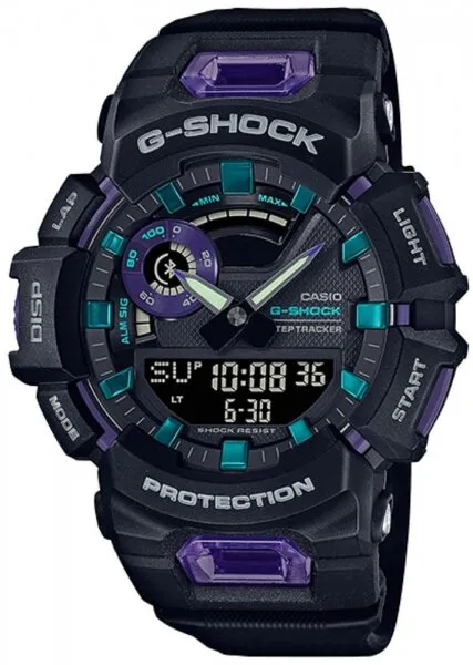 Casio G-Shock GBA-900-1A6DR Silikon / Siyah / Mor Kol Saati