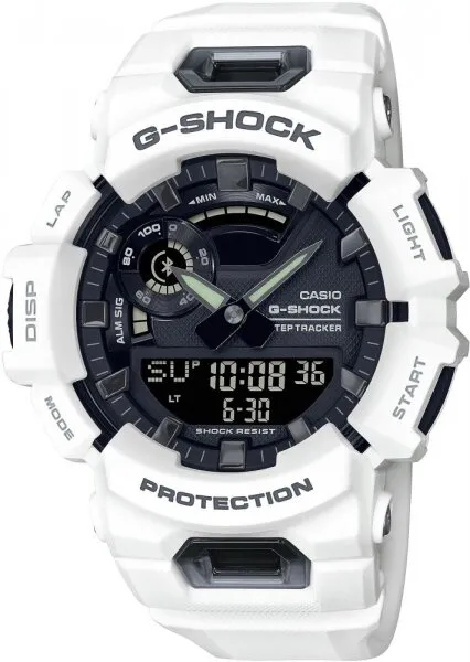 Casio G-Shock GBA-900-7ADR Silikon / Siyah / Beyaz Kol Saati