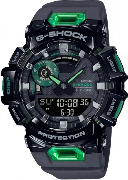 Casio G-Shock GBA-900SM-1A3DR Silikon / Siyah / Yeşil Kol Saati