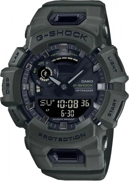 Casio G-Shock GBA-900UU-3ADR Silikon / Siyah / Koyu Yeşil Kol Saati