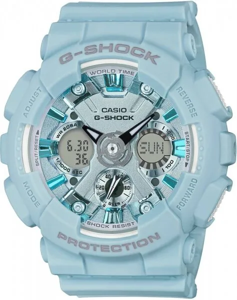 Casio G-Shock GMA-S120DP-2ADR Silikon / Mavi Kol Saati